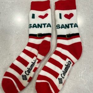 Columbia men’s Christmas socks size 9-11 warm!